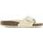 Birkenstock Madrid Big Buckle Natural Leather Patent - High Shine Butter