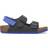 Birkenstock Milano AS Birko-Flor Desert Soil - Black/Ultra Blue