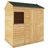 Mercia Garden Products 6 X 4 Ft Overlap Reverse Apex Shed (Building Area 2.07 m²)