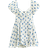 New Look Floral Print Mini Dress - White