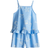 H&M Bomullsset Med Topp Och Shorts - Ljusblå/Mönstrad