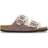 Birkenstock Arizona Shearling Suede Leather - Faded Purple