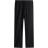 H&M Linen Blend Trousers - Black
