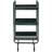 House Doctor Roll Serveringsvogn Mørkegrøn 42 x 38 x 85 cm Rullebord