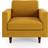 Dunelm Zoe Plain Yellow Armchair 89cm