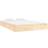 vidaXL Solid Wood Sengeramme 142.5x203cm