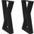 vidaXL 4012700 Black Bordsben 43.3cm 2st