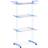 Homcom Foldable 4 Tier Clothes Airer