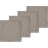 Södahl Tiles Damask 4-pack Stofserviet Brun (45x45cm)