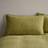 Dunelm Muslin Woven Pillow Case Green (76x48cm)