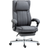 Homcom Executive High Back Dark Grey Office Chair 113cm