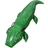 Shein 1pc Inflatable Water Mount Pool Toy for Water Play Green Crocodile