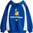 H&M Boys Blue Printed Hoodie - Blue