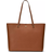 Lauren Ralph Lauren Karly Cross Body Leather Tote Bag - Lauren Toast