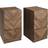 GFW Taranto Walnut Bedside Table 40x35cm