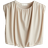 H&M Draped Cropped Top - Light Beige