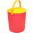 Omnioutil Storage Bucket Pink/Orange Kurv 33cm