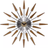 Infinity Instruments Satellite Retro Brown/Silver Wall Clock 58.4cm