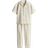 H&M Linen Blend Set 2-Piece - Light Beige (1272063001)