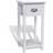 vidaXL With 1 Drawer Bedside Table 30x30cm
