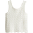 H&M Pointelle Knit Singlet - White (1264681003)