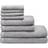 Catherine Lansfield Quick Dry Bath Towel Grey (120x70cm)