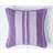 Homescapes Morocco Striped Cushion Cover Purple (60x60cm)