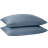 Dunelm Pure Cotton Standard Pillow Case Blue (76x48cm)
