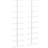vidaXL 340902 White Wine Rack 24x98cm