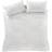 Catherine Lansfield Seersucker Duvet Cover White (200x200cm)