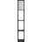 ValueLights Struttura Black Floor Lamp 160cm