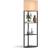 Homcom Corner Black Floor Lamp 159cm