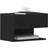 vidaXL 862734 Black Oak Sengebord