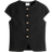 H&M Button Front Top - Black