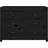 vidaXL 821768 Black Kommode 100x72cm