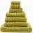 Dunelm Ultimate Guest Towel Green (60x40cm)