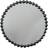 Gallery Direct Ceretti Black Wall Mirror 80cm