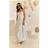 PrettyLittleThing Ruched Bust Drop Waist Maxi Dress - White