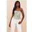 PrettyLittleThing Textured Sheer Floral Lace Corset - 14