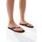 New Look Women's Faux Leather Ring Detail Toe Strap Sandals - Burgundy