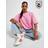 adidas Originals Stripe Oversized Boyfriend T-Shirt - Pink