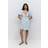 Gina Tricot Puff Sleeve Dress Blommiga Klänningar - Blå