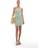 Pieces Textured Knit Mini Dress With Cami Straps - Green