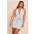 PrettyLittleThing Shape Double Waistband Mini Skirt - Olive