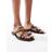 Stradivarius Flat Sandals - Brown