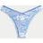 Hollister High Leg Cheekiest Bikini Bottom - Blue Floral