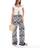 New Look Floral Wide Leg Trousers - Blue