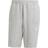 adidas Essentials Trefoil Shorts - Medium Grey Heather/White