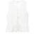 Pull&Bear Tie Peplum Poplin Top - White