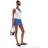 Stradivarius Mini Skort With Slits - Light Blue